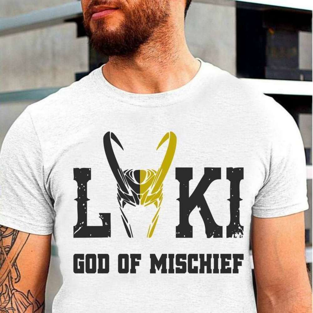 Loki God Of Mischief Marvel Inspired Graphic Unisex T-Shirt